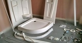 Установка душевой кабины Алексеевка, цена от 3049 руб.